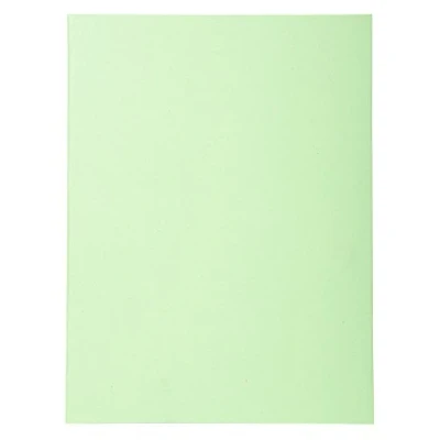 Abbildung von Exacompta 420013E 100er Pack Aktendeckel Forever® 170 g/m2 Aus Recycling Karton für DIN A4 Blauer Engel ideal die lose Blatt Ablage intensivgrün Sammelmappe Dokumentenmappe