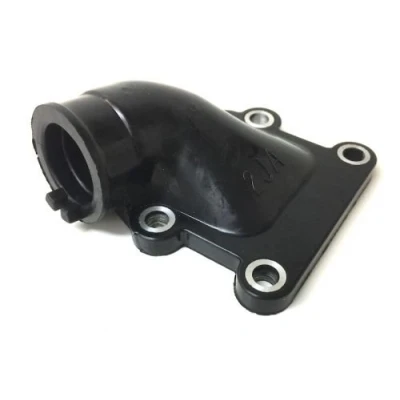 Abbildung von Offener Ansaugstutzen für Yamaha BWS Slider, MBK Booster Stunt, Aprilia Amico Vergaser Stutzen Gummi