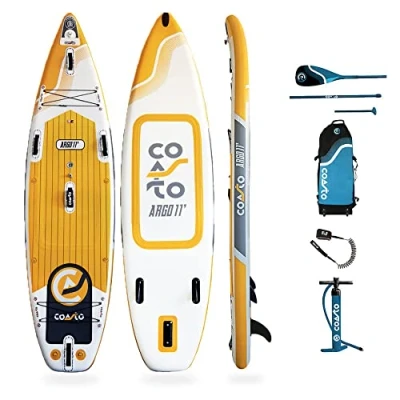 Abbildung von Coasto Unisex Erwachsene Argo Double Chambre Sup Tabelle, Gelb, 11&#039;