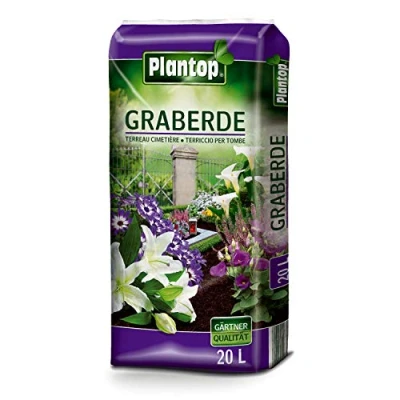 Abbildung von PLANTOP Blumenerde Graberde, 20 Ltr