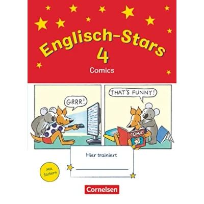 Abbildung von Englisch Stars Allgemeine Ausgabe 4. Schuljahr: Übungsheft Comics Mit Lösungen