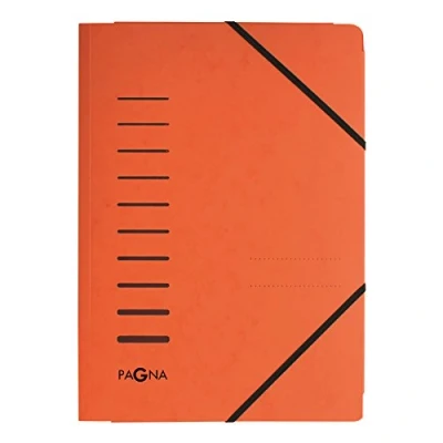 Abbildung von Pagna 24007 12 Gummizugmappe, A4, orange