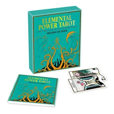 Abbildung von Elemental Power Tarot: Includes a full deck of 78 cards and 64 page illustrated book