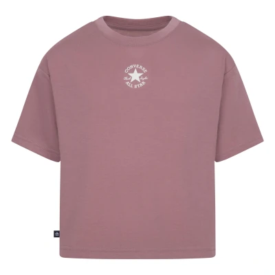 Abbildung von Converse Chuck Patch BOXY Tshirt print für Kinder, Größe: 122/128, Night flamingo