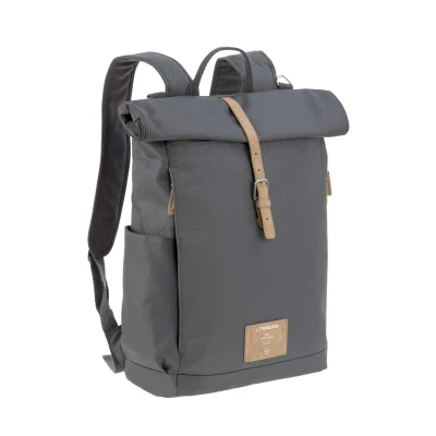 Abbildung von LÄSSIG Wickelrucksack Green Label, Rolltop, anthracite, PETA approved vegan, zum Teil aus recyceltem Material