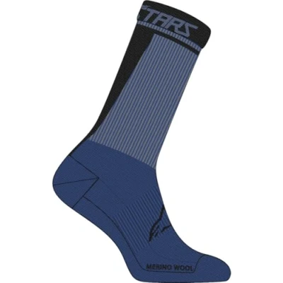 Abbildung von Alpinestars Unisex Merino Socks 24 Bekleidung, grau/schwarz, M