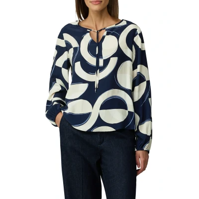 Abbildung von s.Oliver BLACK LABEL Langarmbluse mit All over Print