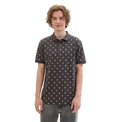 Abbildung von TOM TAILOR Denim Poloshirt allover print polo