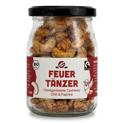 Abbildung von Feuer Tänzer Cashews geröstet Chili &amp; Paprika 133g