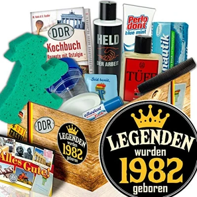 Abbildung von Geschenke für den Mann/Männer Pflege Geschenkset DDR/Legenden 1982
