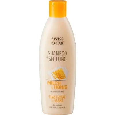 Abbildung von Swiss o Par Milch &amp; Honig Shampoo + Sp&uuml;lung 250 ml