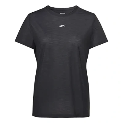 Abbildung von Reebok TEE Sport Tshirt, Damen, Größe: 46/48, Black