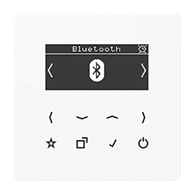 Abbildung von Jung DABLSBTWW Smart Radio DAB+ mit Bluetooth Weiß Serie LS