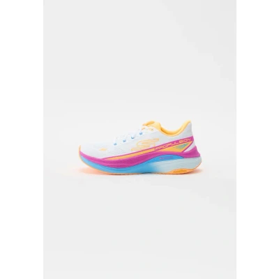 Abbildung von Skechers MAX Cushioning Propulsion Sneaker low, Damen, Größe: 40, White/orange Schuhe