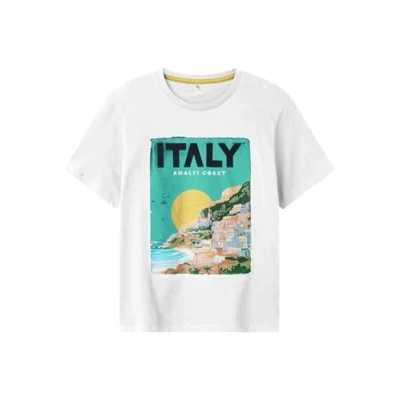 Abbildung von Name it Nkmfamma Tshirt print für Kinder, Größe: 146/152, Bright white