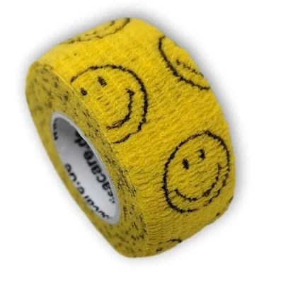 Abbildung von LisaCare Fingerpflaster 2,5cm x 4,5m 2er Smiley Gelb 2 St