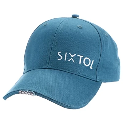 Abbildung von SIXTOL B Cap Baseballmütze mit LED Licht 25lm Aufladen über USB Universalgröße Blau