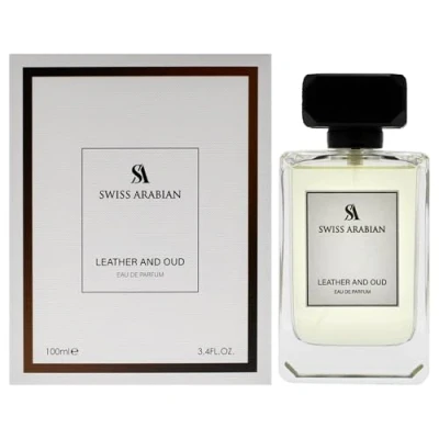 Abbildung von Swiss Arabian Leather &amp; Oud Eau de Parfum Unisex 100ML Eine majestätische Mischung aus Lavendel, Leder und Kühner, holziger bernsteinfarbener Duft