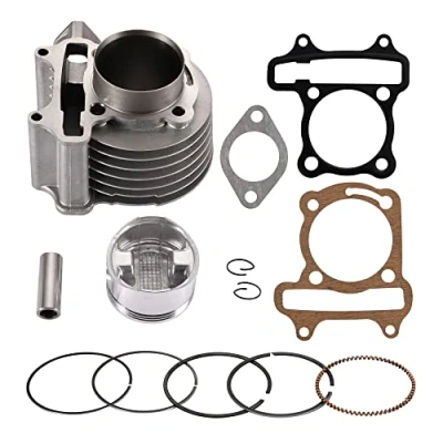 Abbildung von GOOFIT 57.4mm Zylinderbaugruppe Ersatz für GY6 4 Takt 125cc 150cc 157QMJ 152QMI TaoTao Motoren Quads chinesischer Roller Go Karts