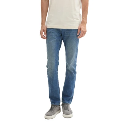 Abbildung von TOM Tailor Hybrid JOSH Jeans Slim Fit, Herren, Größe: 33x32, Used mid stone blue denim
