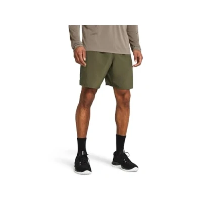 Abbildung von Under Armour kurze Sporthose, Herren, Größe: Small, Green/black