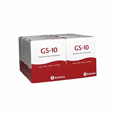 Abbildung von GS 10 Emergency Food 6 x 500 Gramm Einheit Langzeitnahrung Notvorrat Produkt hermetisch versiegelt
