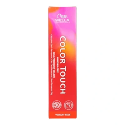 Abbildung von Wella Color Touch Vibrant Reds 7/47 Mittelkupfer Sandblond 60ml semipermanente Farbe ohne Ammoniak