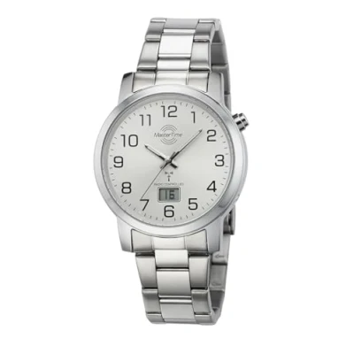 Abbildung von MASTER TIME Funkuhr MTGA10300 12M, Armbanduhr, Quarzuhr, Herrenuhr, Datum, Langzeitbatterie