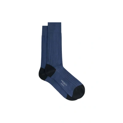 Abbildung von Hackett London Socken, Herren, Größe: Medium, Royal blue