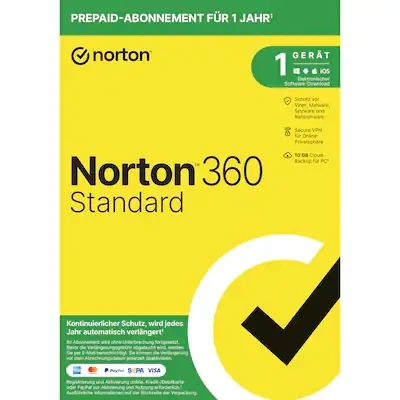 Abbildung von Norton 360 Standard [1 Gerät 1 Jahr 10GB]