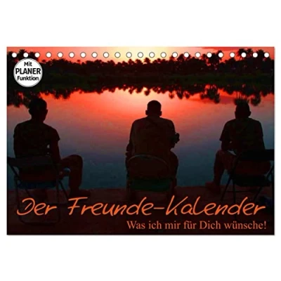 Abbildung von Der Freunde Kalender (Tischkalender 2025 DIN A5 quer), CALVENDO Monatskalender
