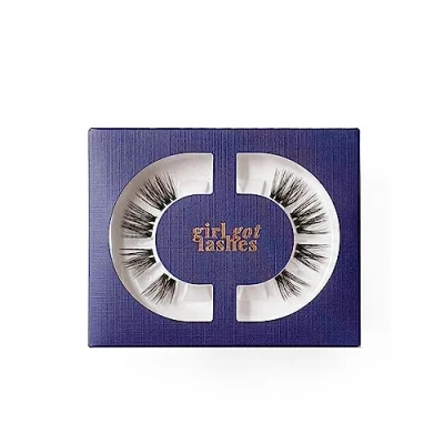 Abbildung von GirlGotLashes Mini Box Cat Eye Edition N4 Wimpernextensions für Zuhause 1 Wimpern Paar Fake Lashes mit 5 7 Tagen Halt Vegan Handgemacht