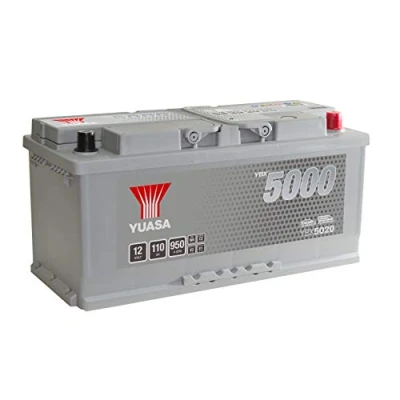 Abbildung von Yuasa YBX5020 12V 110Ah 900A Silber Hochleistungsbatterie