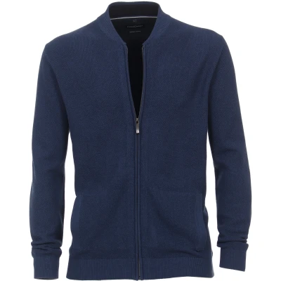 Abbildung von Casamoda Strickjacke, Herren, Größe: Large, Mittelblau