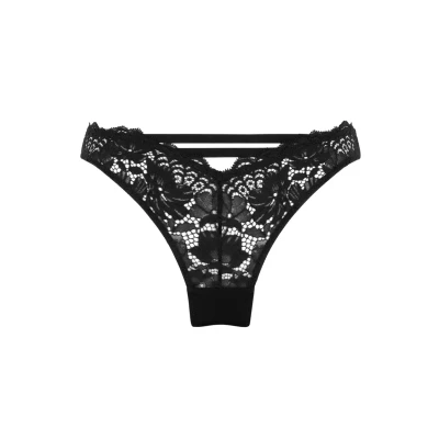 Abbildung von Hunkemöller Andrea Brazilian String, Damen, Größe: SxS, Black