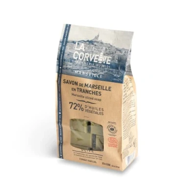 Abbildung von La Corvette Marseiller Seife in loser Schüttung 1 kg (10 x 100g) COSMOS NATURAL
