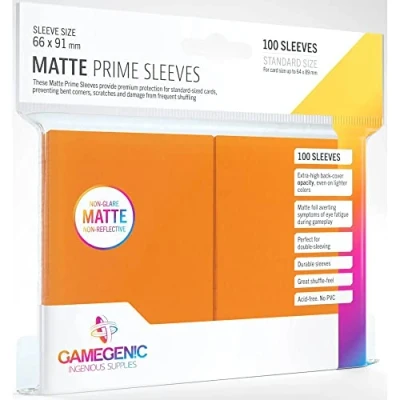Abbildung von GameGenic Matte Prime Sleeves Orange