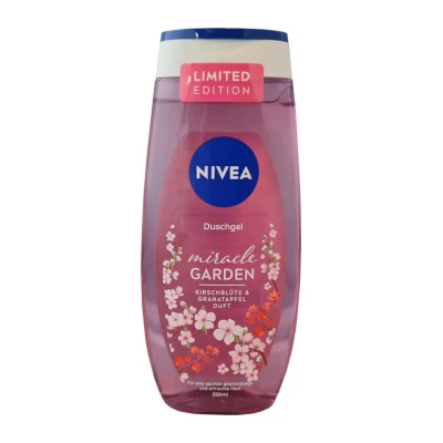 Abbildung von 6x NIVEA Duschgel Miracle Garden Kirschblüte &amp; Granatapfel 250ml