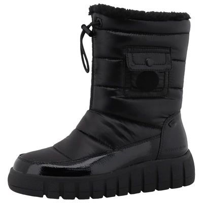 Abbildung von TOM Tailor Snowboot/Winterstiefel für Kinder, Größe: 33, Black Schuhe