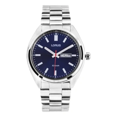 Abbildung von LORUS Quarzuhr, Armbanduhr, Damenuhr, Herrenuhr, Datum, bis 10 bar wasserdicht