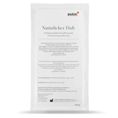 Abbildung von Pulox Paraffin Wachs 450g Paraffinwachs für Paraffinbad und Wachswärmer