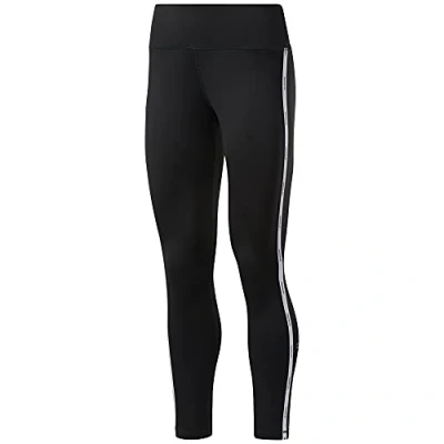 Abbildung von Reebok Damen Piping Pack Poly Tight Pant, Black, S