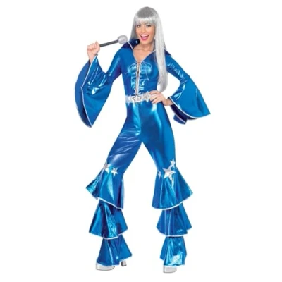 Abbildung von Smiffys Kostüm 70er Dancing Dream, Abba hallo, wenn das mal kein gewagtes Outfit ist?!