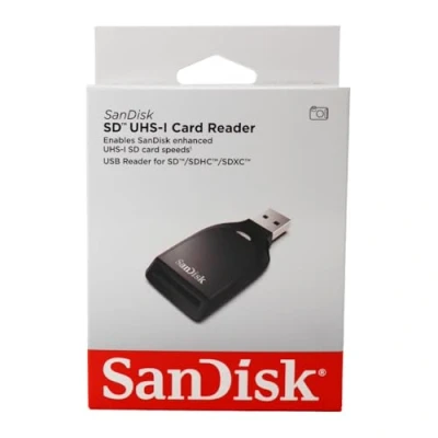 Abbildung von SanDisk SD UHS I Card Reader, Black