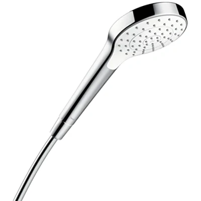Abbildung von hansgrohe Handbrause &quot;Croma S&quot;, 11cm, 1 Strahlart Weiß/chrom