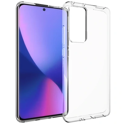 Abbildung von Xiaomi 12X Hülle Silikon Accezz Soft Case/Backcover Handyhülle Transparent