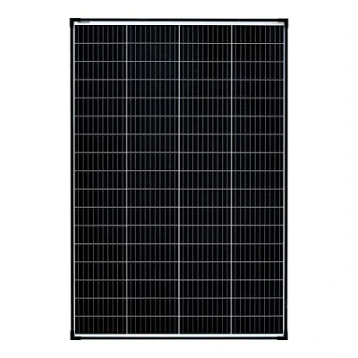 Abbildung von enjoy solar 180W 12V Monokristallines Solarmodul, 182mm Solarzellen 10 Busbars Solarpanel ideal für Wohnmobil, Balkonanlage, Gartenhäuse, Boot