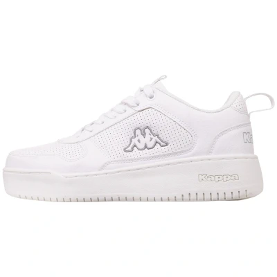 Abbildung von Kappa Trainingsschuh white/multicoloured, Damen, Größe: 40, White/multi coloured Schuhe