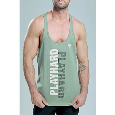 Abbildung von Trec Nutrition Herren Tw Tringer 23 Tripe Tanktop, Kaki, 2XL