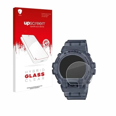 Abbildung von upscreen Schutzglas für Casio G Shock DW 6900 Schutzfolie, Glas Folie [Klar, 9H Panzerschutz, Anti Fingerprint]